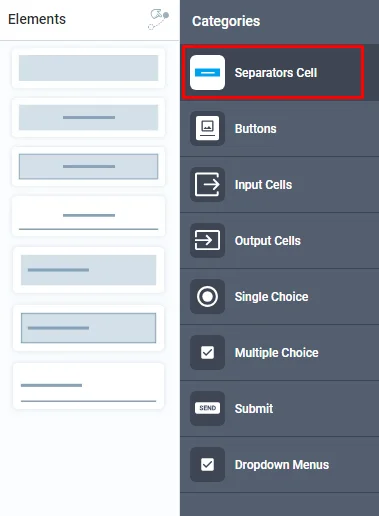 separator cells