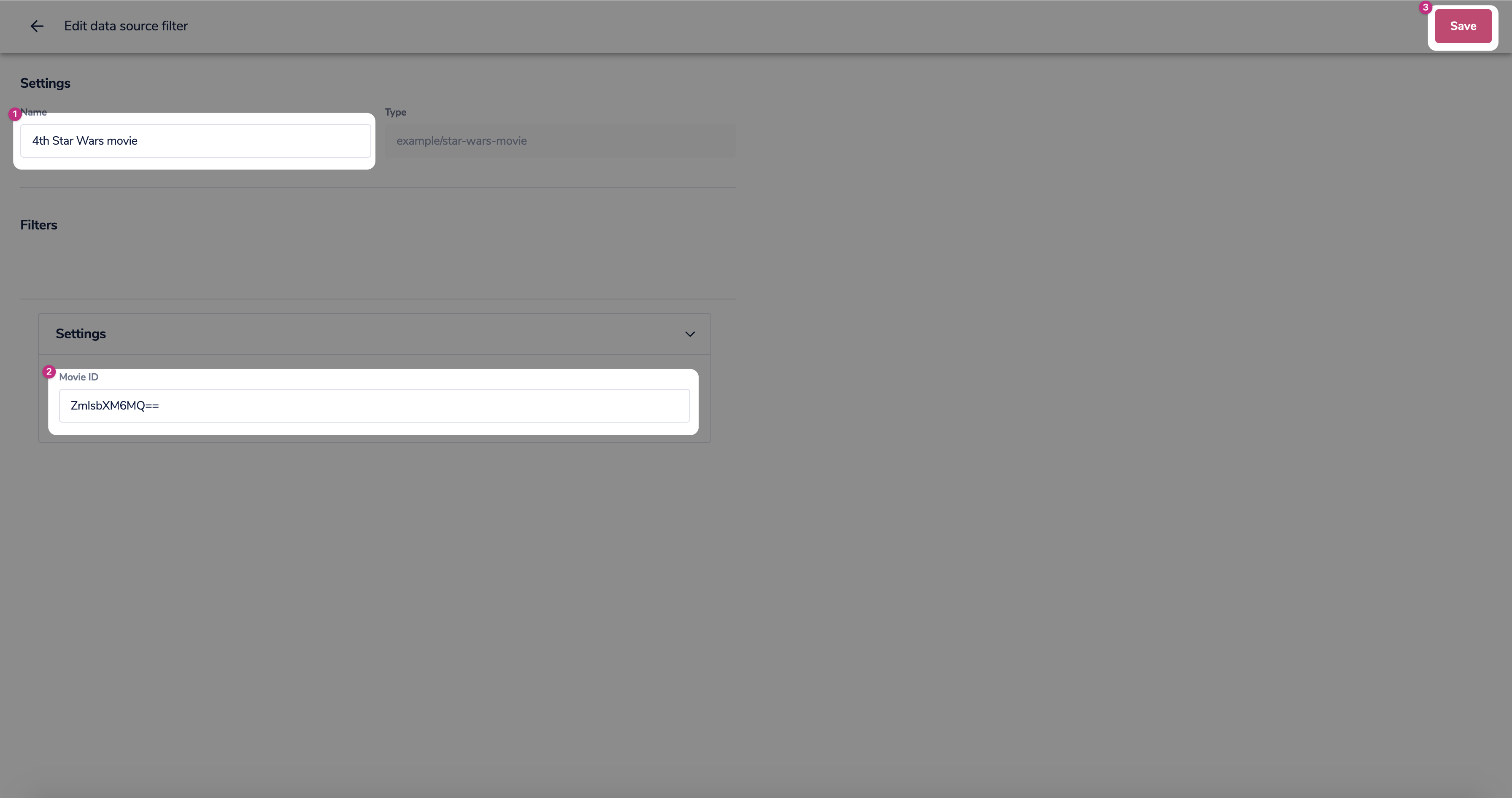 Input the movie ID and save.png