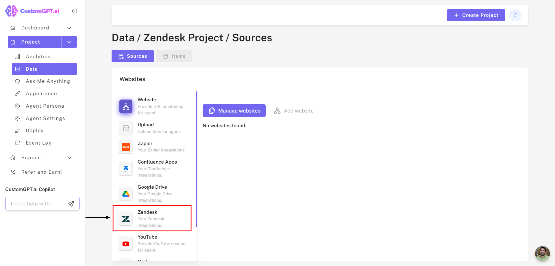 Zendesk Settings