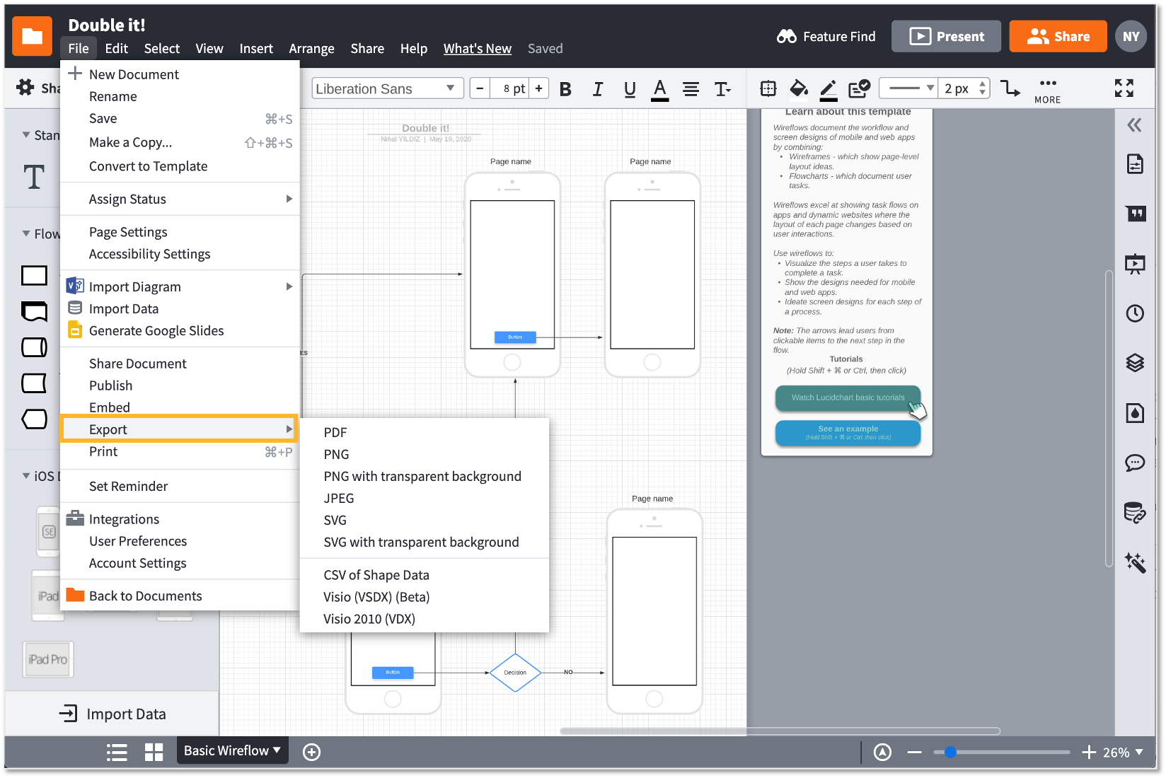 Add layers to a Lucidchart document – Lucid