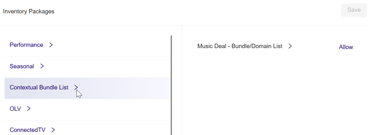 **Select a category**