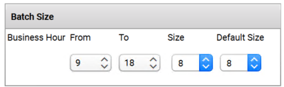 Injection - Batch Size