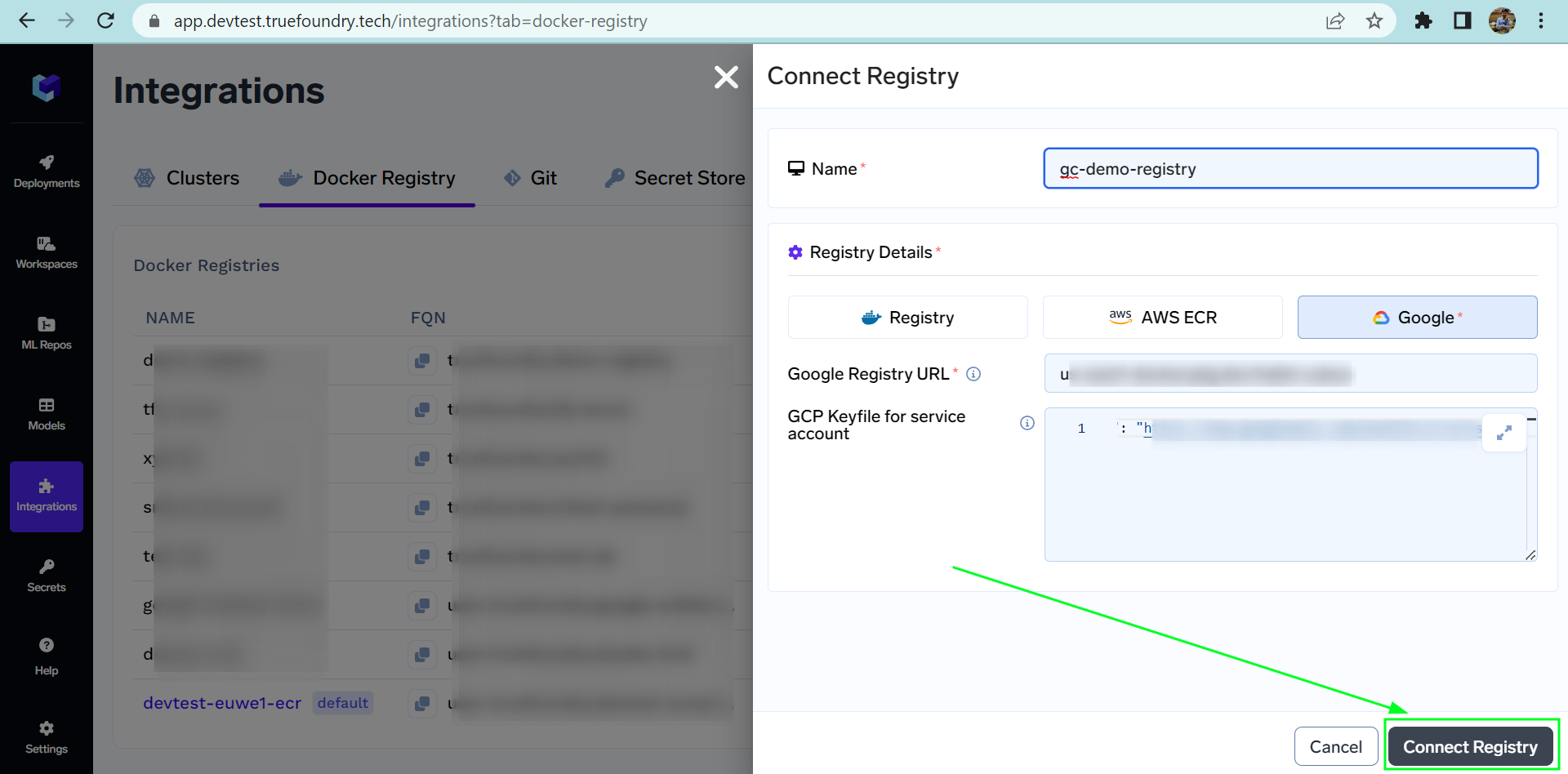Google Container Registry


