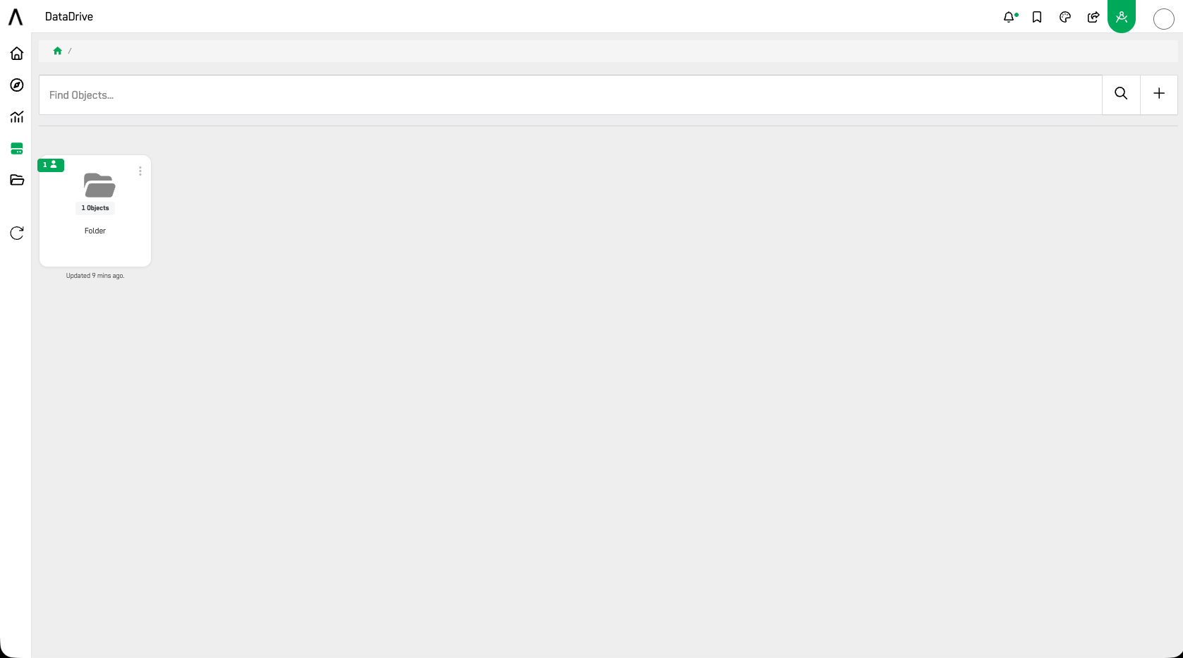 Shared Folders Dashboard