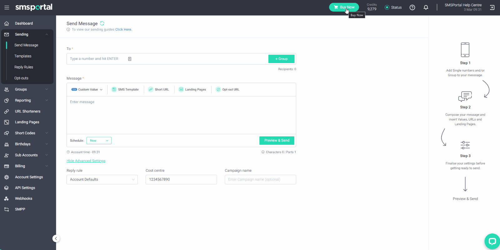 Sending a Landing Page Web.gif