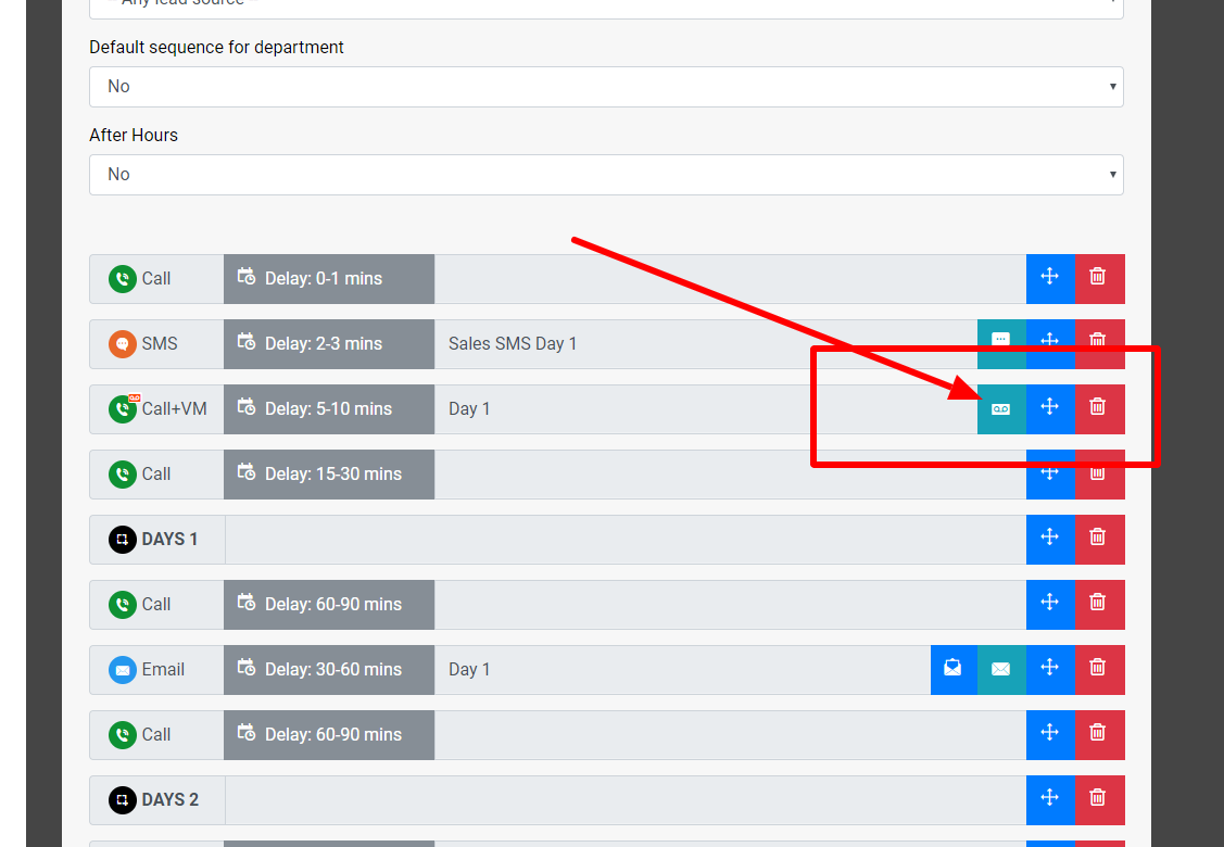 Choose a “Cal+VM” Block by clicking on the recording looking icon.png 1127