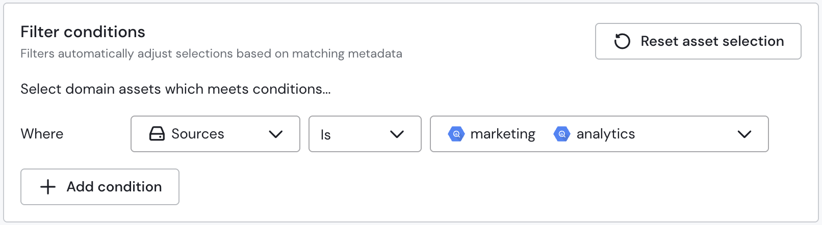 Define Filter Conditions for Your Domain