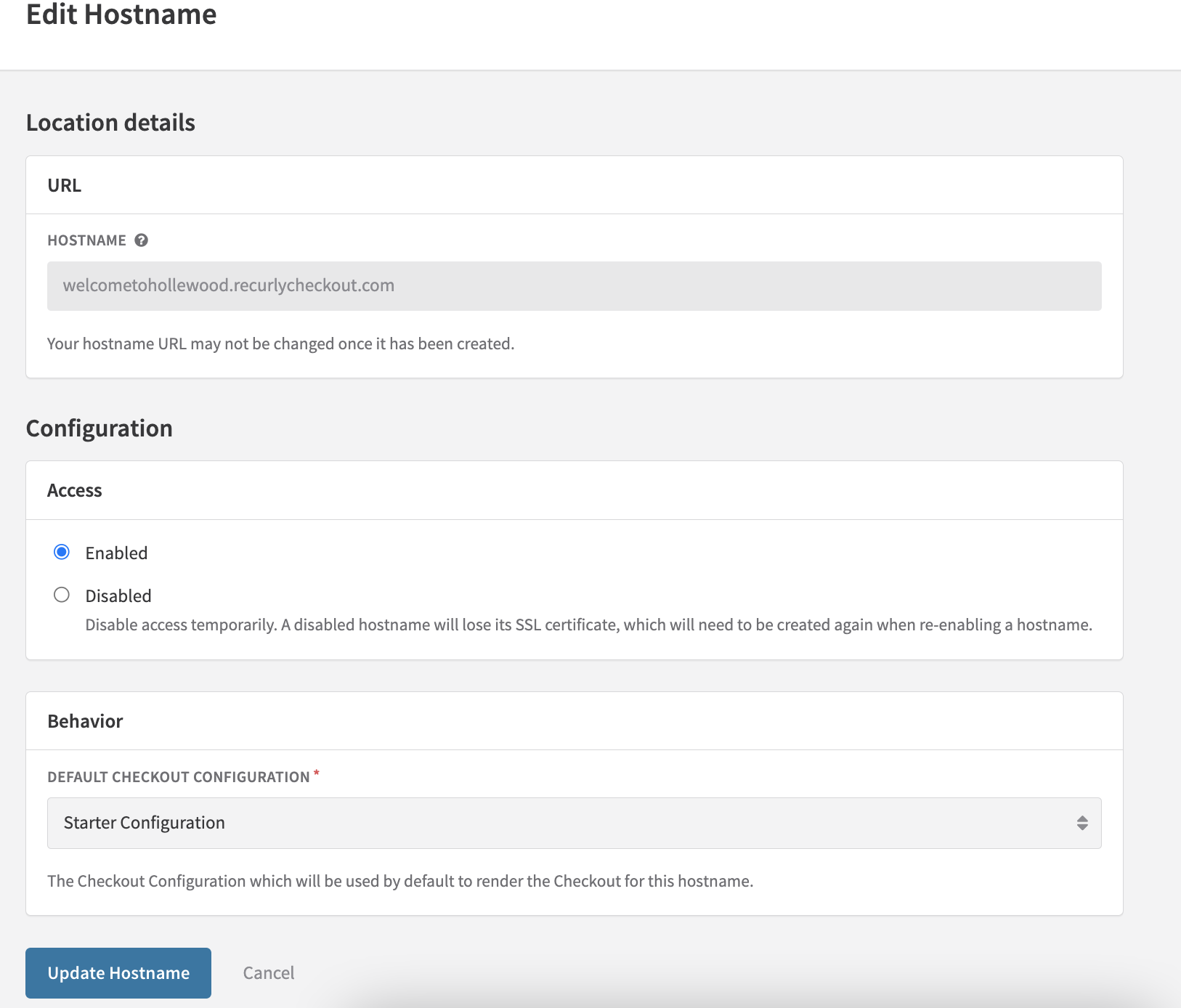 Edit Hostname