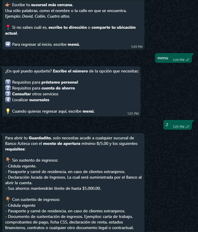 Example of a WhatsApp channel
click to enlarge