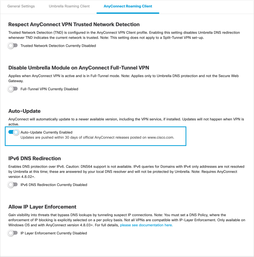 Cisco Anyconnect No Network Access