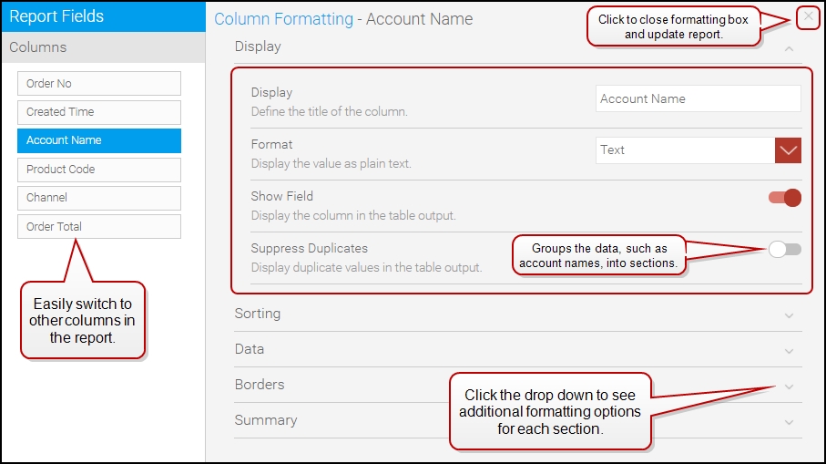 veusz formatting