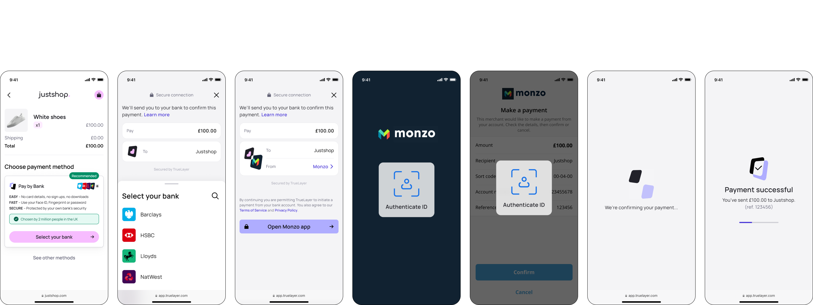 first-time user flow (dark)