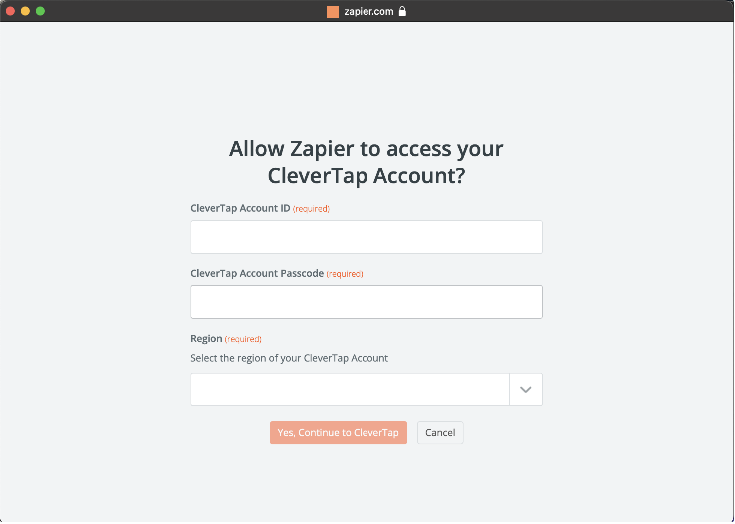 Connect your CleverTap account