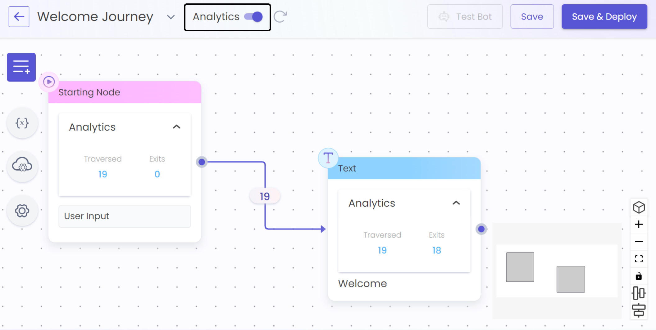 Analytics Toggle