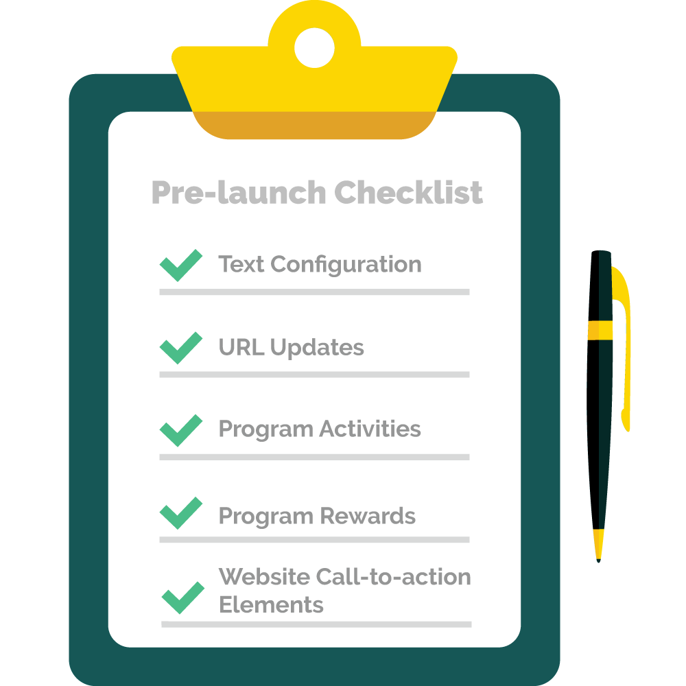 loyalty program pre-launch checklist 