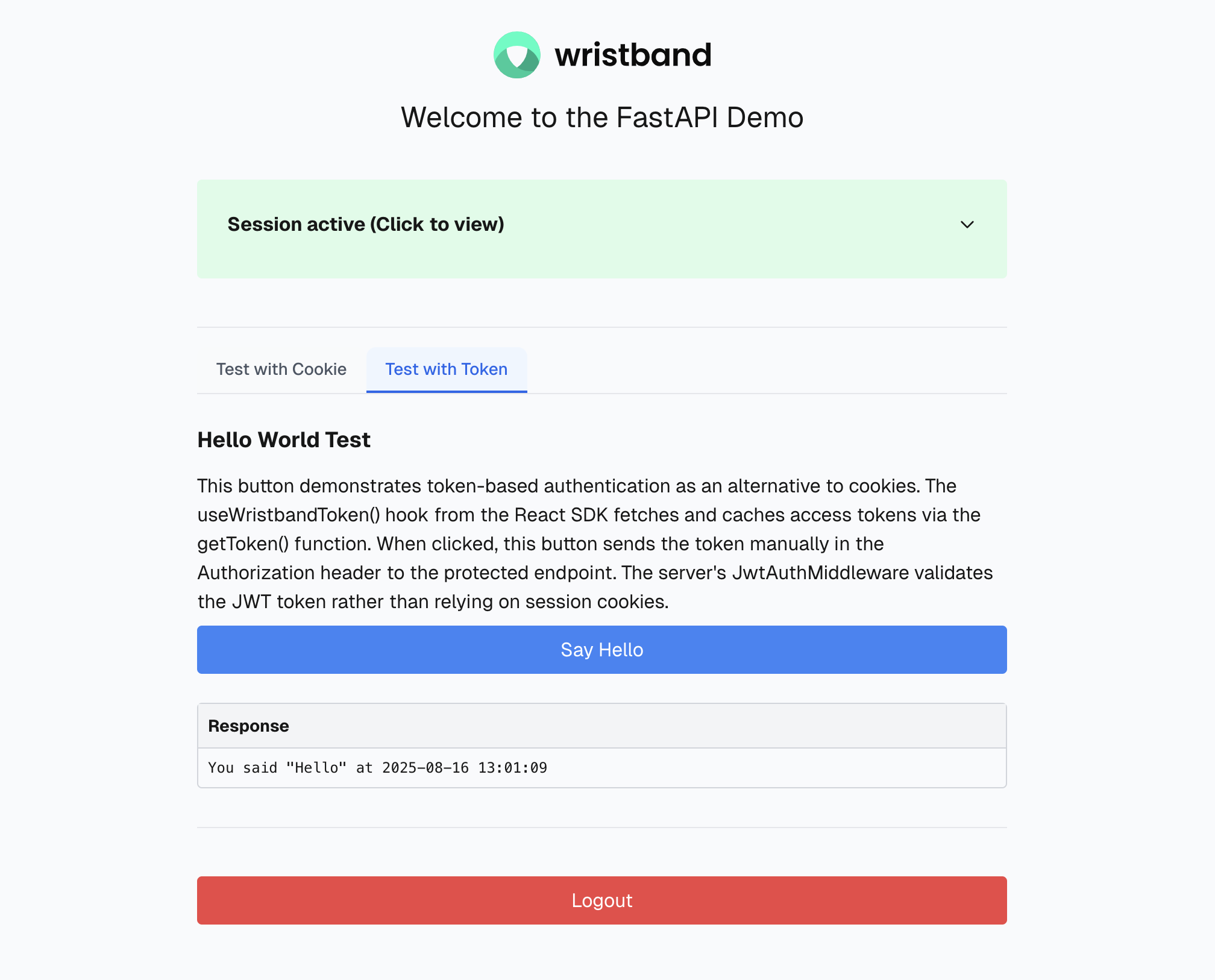 fast api demo