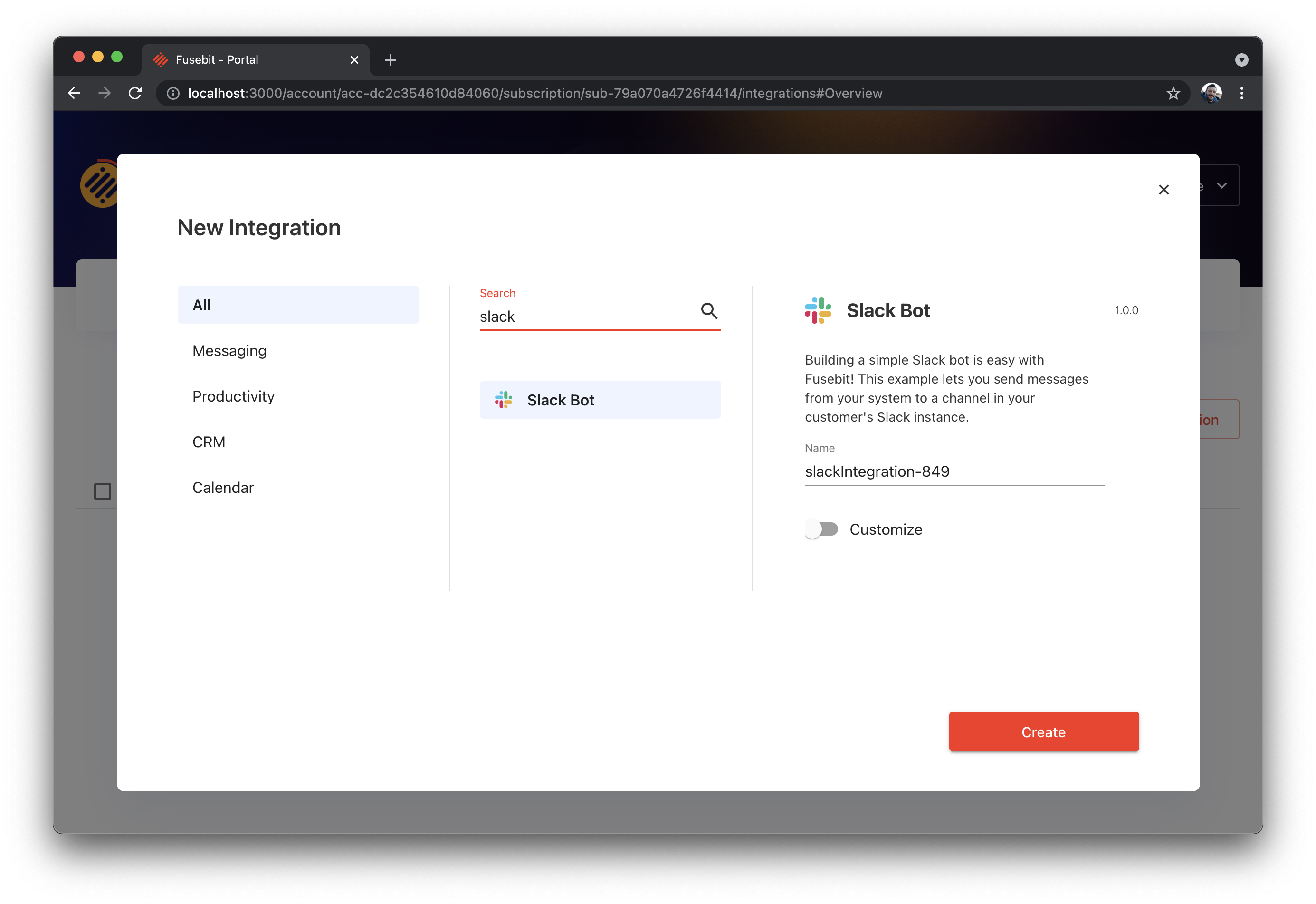 Screen Shot 2021-08-17 at 1.01.32 AM.png Figure 1. Creating a new integration