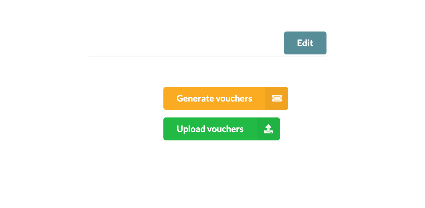 How to upload external unique vouchers to Vouchery.io discount campaign