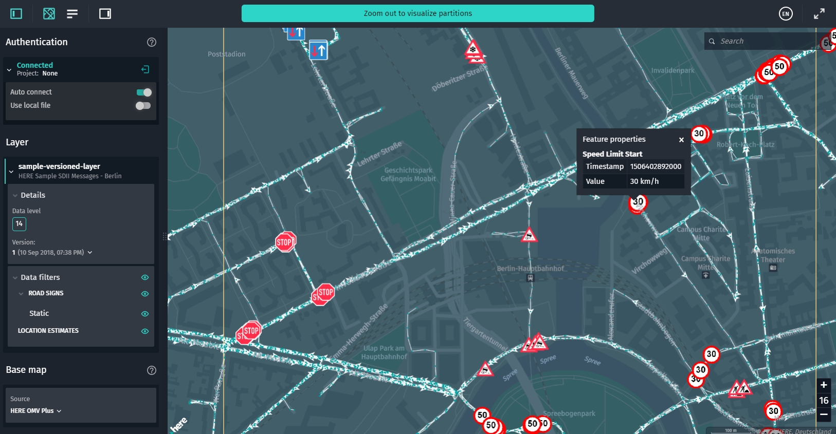 Vehicle sensor data (SDII)