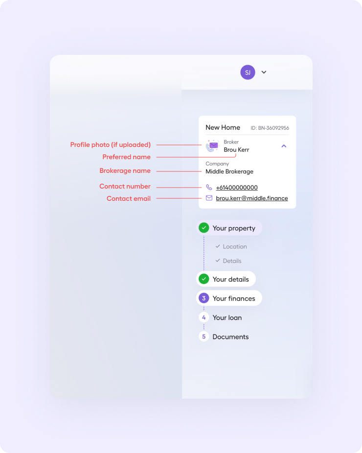 Here's how your profile photo will appear to your client