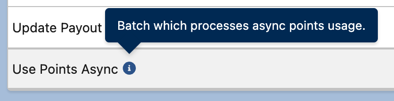 Use Points Async Apex batch
