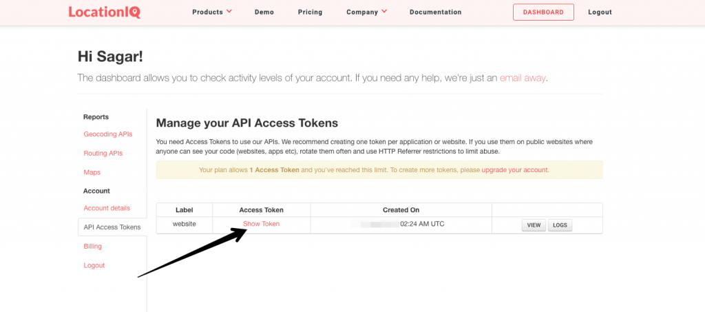 Access Token