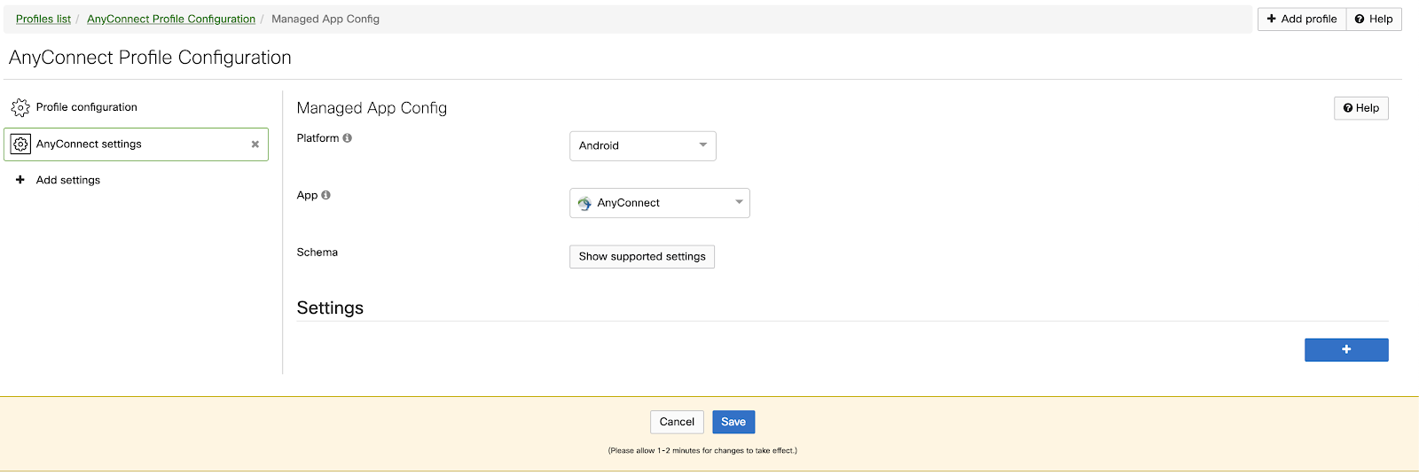 meraki anyconnect