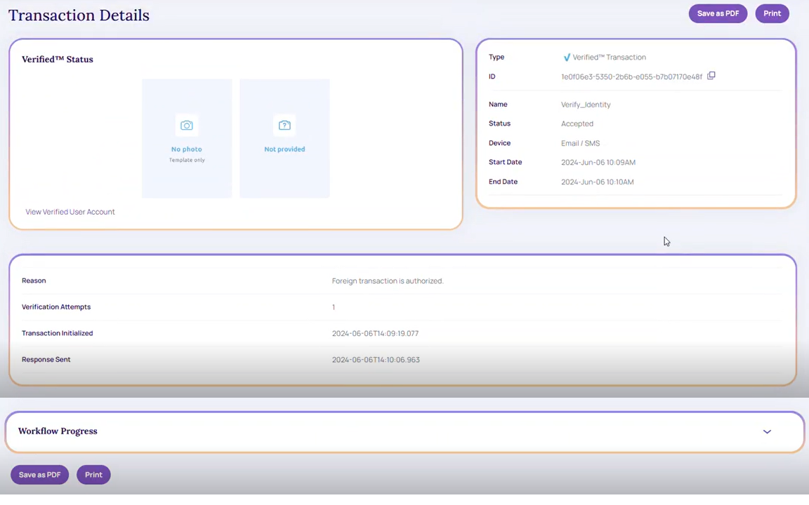 Transaction Details