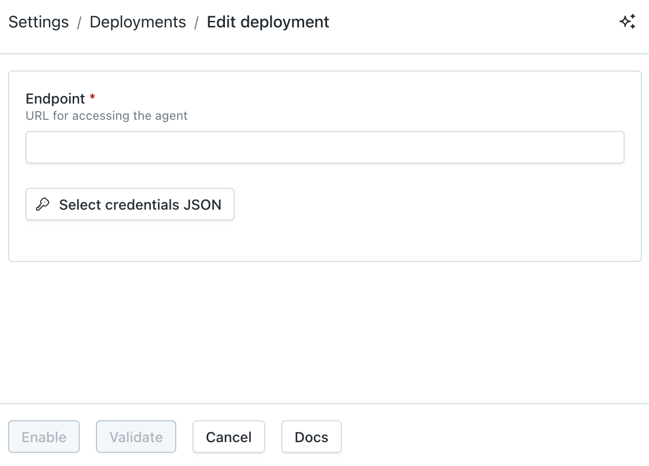 GCP Agent Registration Wizard