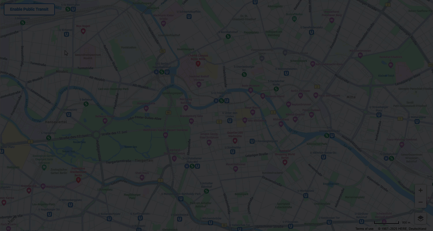 Interacting with HERE maps through multiple react components