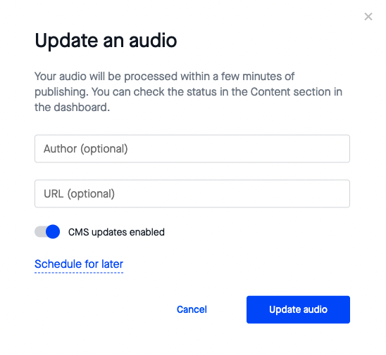 CMS updated enabled in 'update an audio' - SpeechKit.png