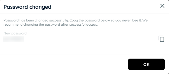 Reset Password Immediateley