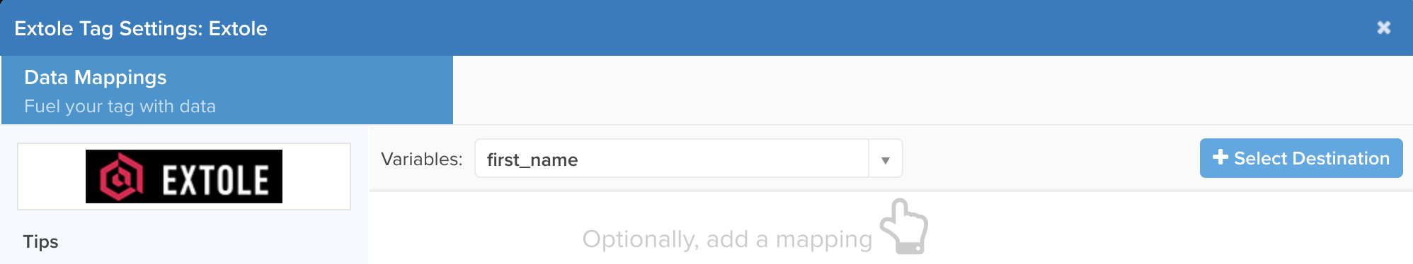 Adding `first_name` to Mapped Variables in Tealium