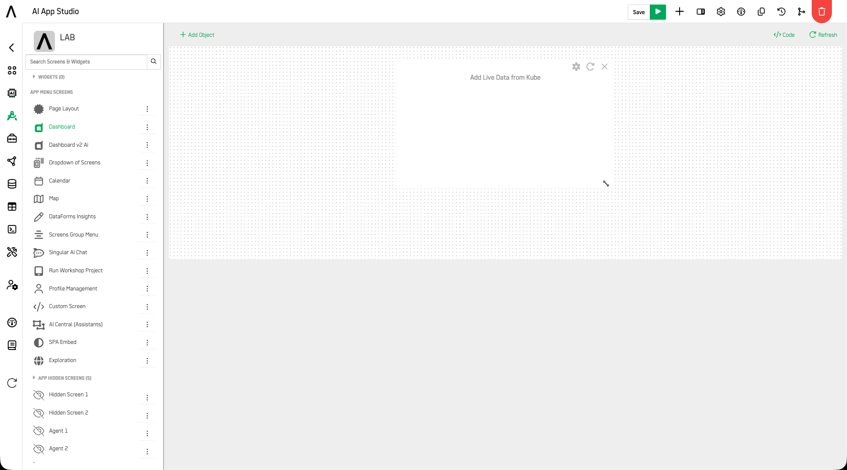 Dashboard Screen
