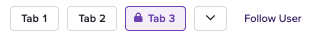 In this example, we are locked to Tab 3