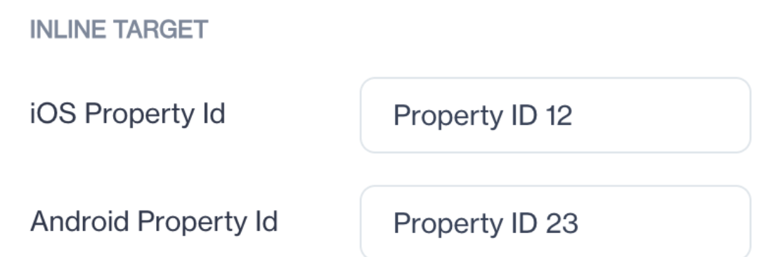 Property IDs