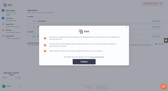 Test APIs