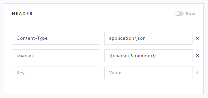 Example for a parameter in the header.png