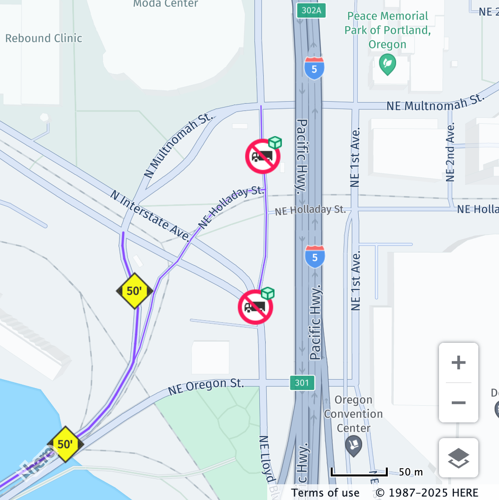 After applying the vehicle profile