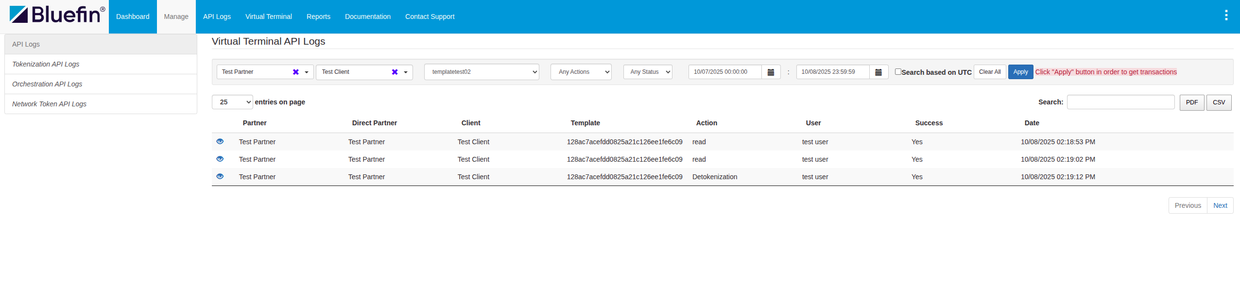 ShieldConex® Portal | Virtual Terminal Logging