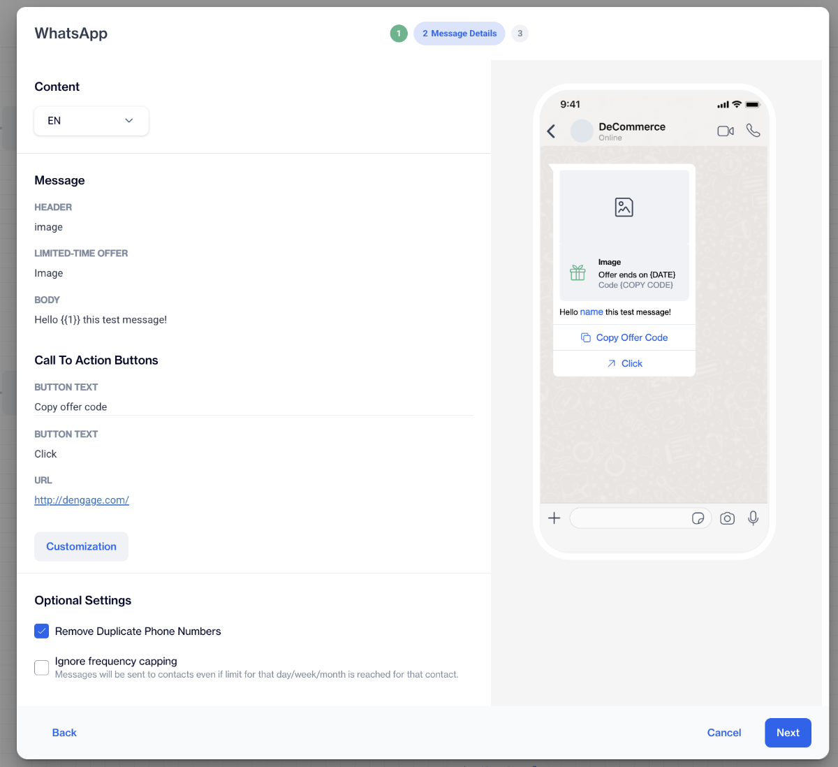 Message Details