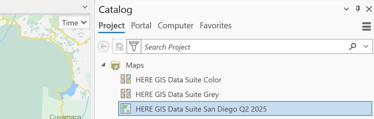 ArcGIS Pro® GUI screenshot