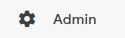 Image of the 'Admin' button with cog wheel