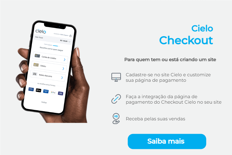 Destaque Checkout Cielo