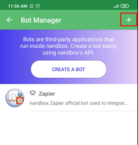 create bot