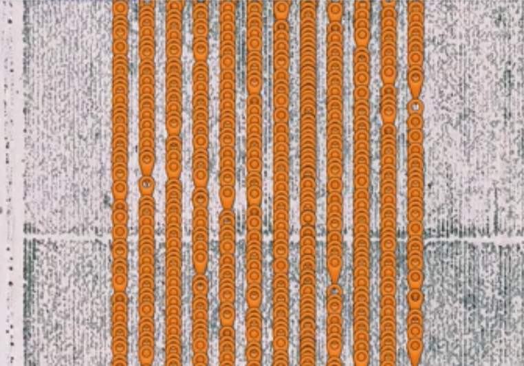 Even rows.png Check to make sure you haven't missed any rows.