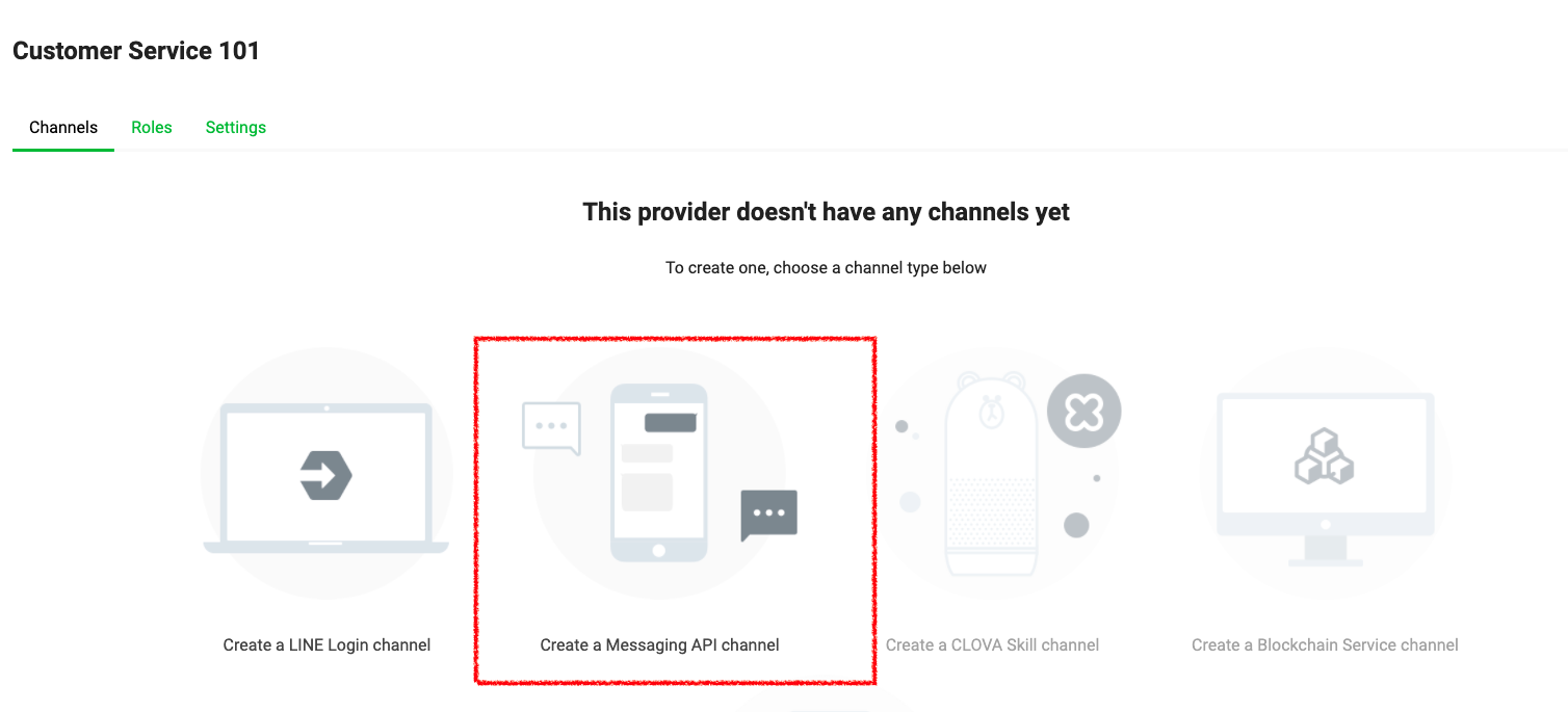 Add a Channel to your Provider