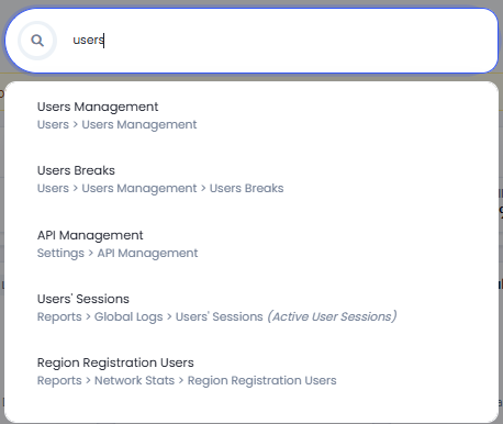 Search Results with Similar Names