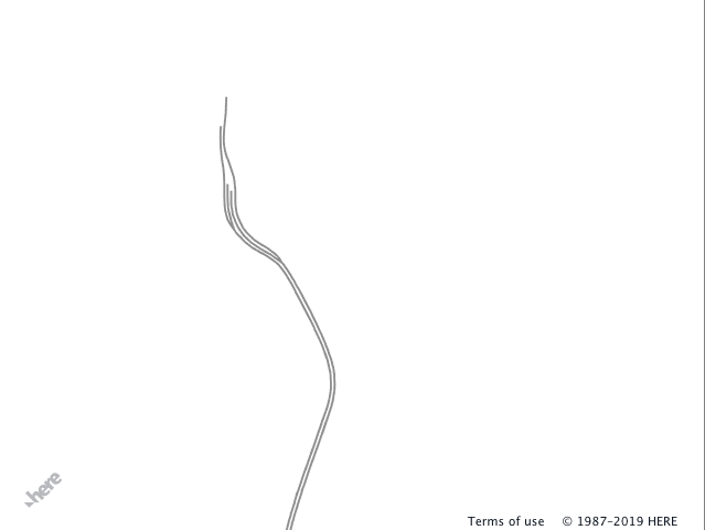 The map with the "major_road" AND "is_tunnel" filter