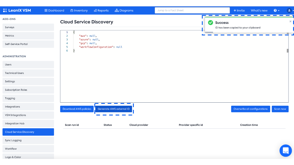 AWS-external ID.png Generate the AWS external ID